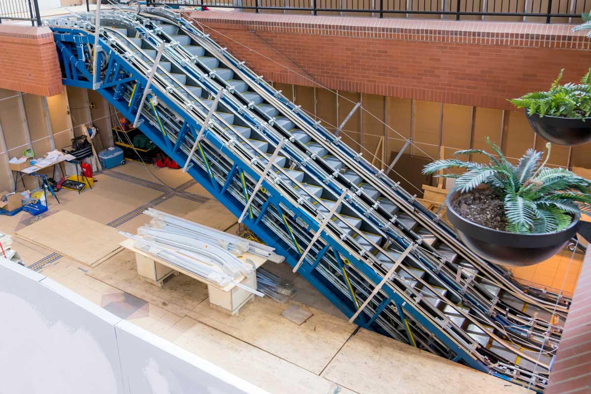 Installation of Escalators
